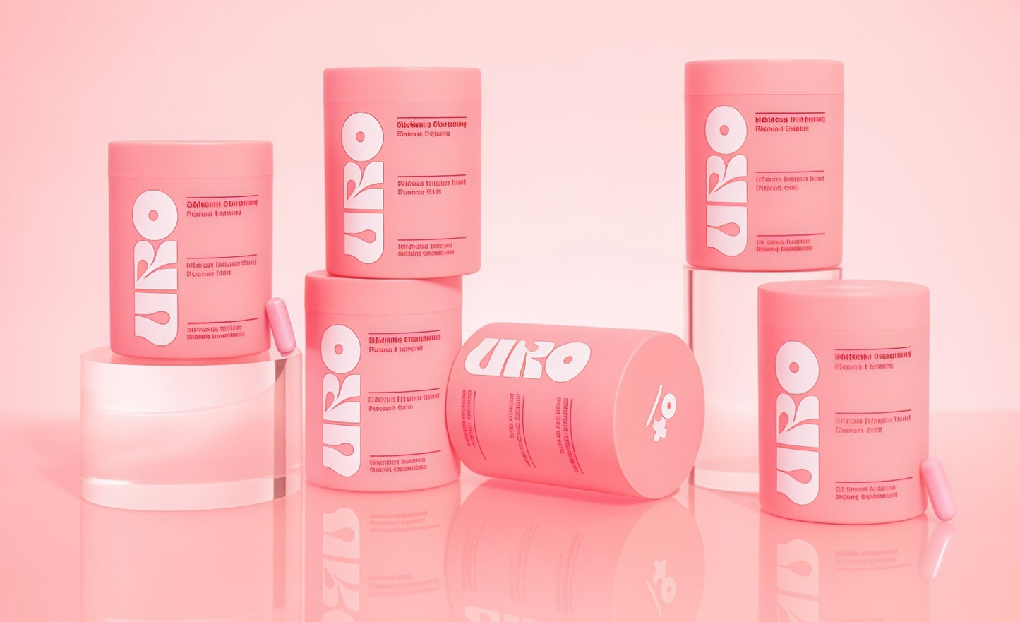 O Positiv URO Vaginal Probiotics for Women pH Balance with Prebiotics & Lactobacillus Probiotic Blend - Vaginal Health Supplement - Promote Healthy Vaginal Odor & Vaginal Flora, 60 Count (Pack of 2)